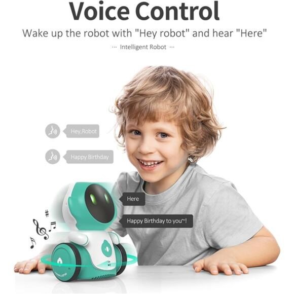 Robot Toys, Rechargeable Smart Talking Robots for Kids, Intelligent Robot - Picture 5 of 7